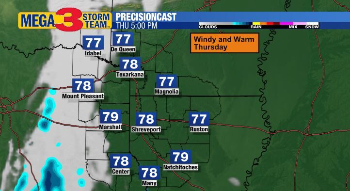 Thursday afternoon forecast